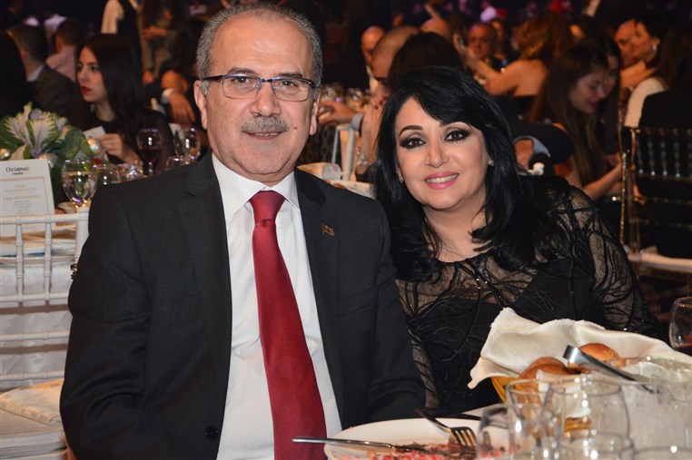 Haifa Wehbe & Wael Kfoury Christmas Reunion 2